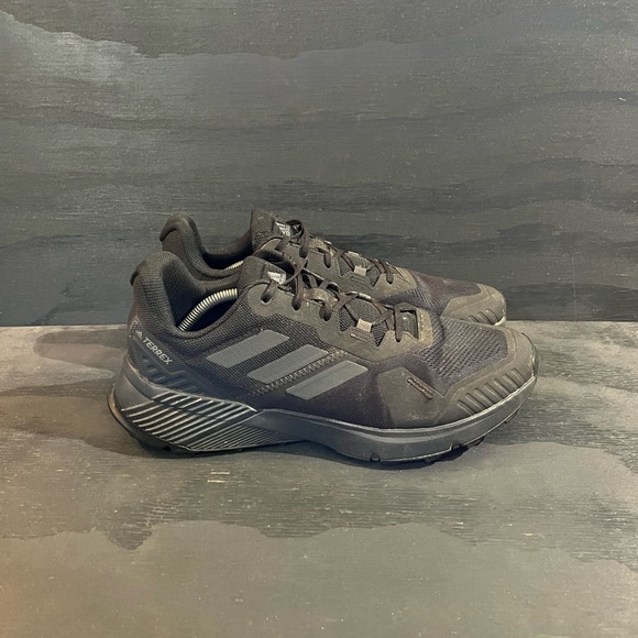 Adidas Terrex Soulstride Men's Size 13 Sneaker Hiking Trail Running Black FY9215 - Picture 1 of 8